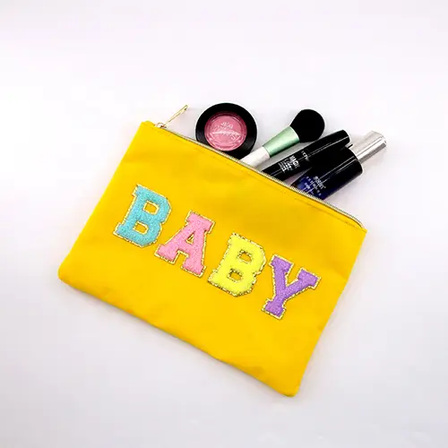 New Travel Nylon Stduents Korean Style Wholesale Letter Nylon Makeup Bags